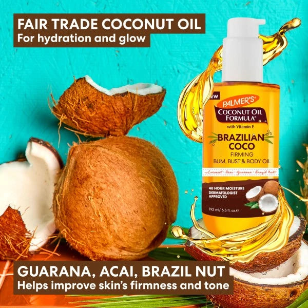 Palmer’s Brazilian Coco Firming Bum, Bust & Body Oil