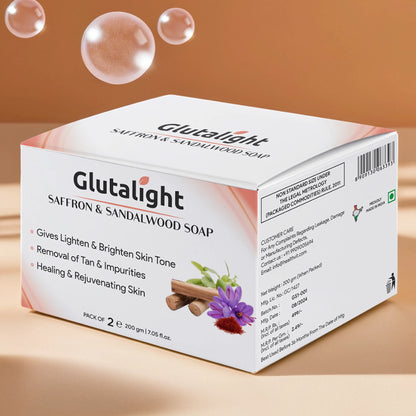 Glutalight Saffron & Sandalwood Soap