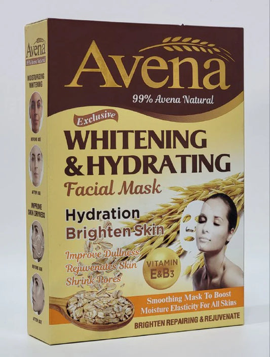 Avena Whitening & Hydrating Facial Mask