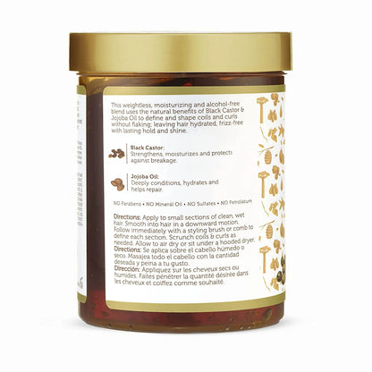 African Pride Moisture Miracle Black Castor & Jojoba Oil Max Hold Styling Gel (510g)