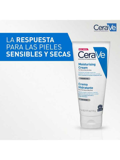 🔥 LIMITED DEAL — CeraVe Moisturizing Cream | 24Hr Hydration + Restore Skin Barrier + Ceramides & Hyaluronic Acid | KSh 3500
