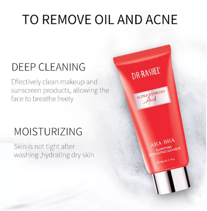 Dr. Rashel AHA BHA Clarifying Exfoliating Facial Cleanser 80ml