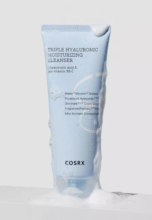 COSRX Hydrium Triple Hyaluronic Moisturizing Cleanser – 150ml