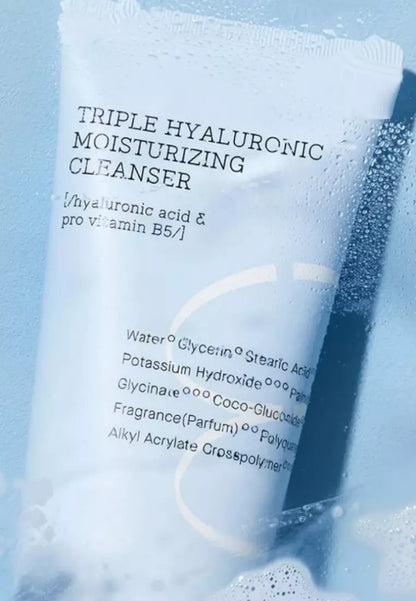 COSRX Hydrium Triple Hyaluronic Moisturizing Cleanser – 150ml