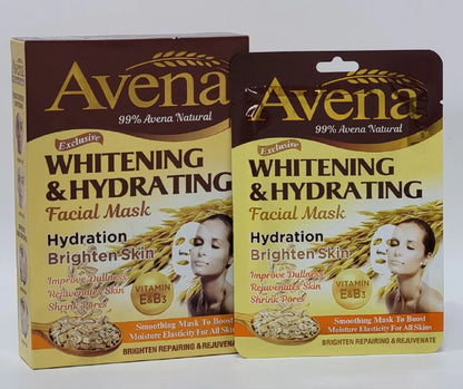 Avena Whitening & Hydrating Facial Mask