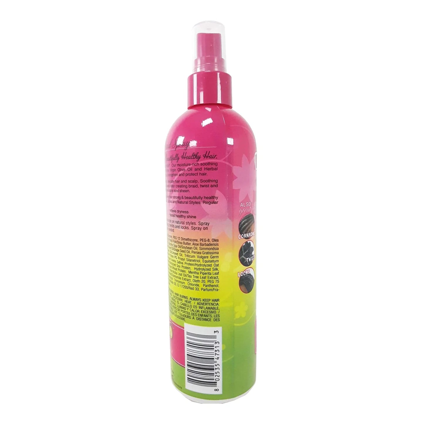 African Pride Dream Kids Olive Miracle Soothing Moisturizing Braid Spray