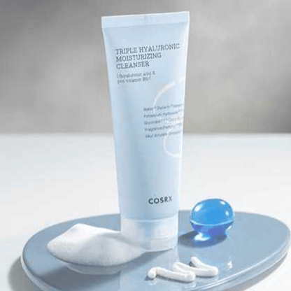 COSRX Hydrium Triple Hyaluronic Moisturizing Cleanser – 150ml