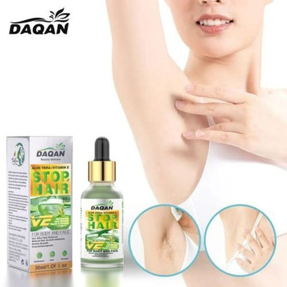 Daqan Beauty Aloe Vera + Vitamin E “Stop Hair” Treatment – 100 ml