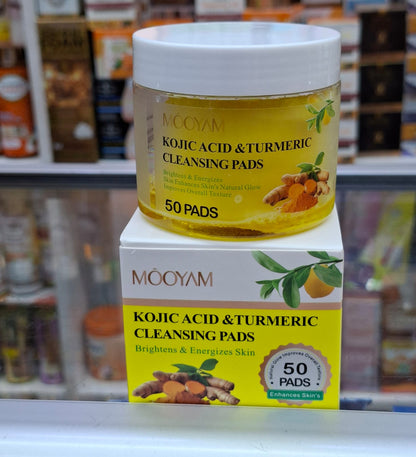 Mooyam Kojic Acid & Turmeric Cleansing Pads