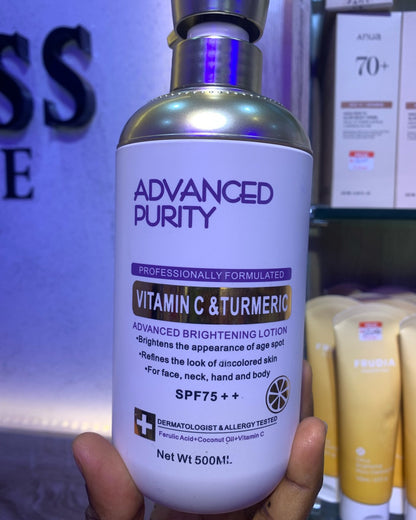 Advanced Purity Vitamin C & Turmeric Lotion