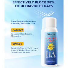 Disaar Sunscreen Spray Spf50+ HA - 160ml