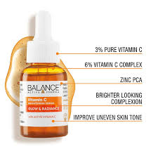 Balance Active Formula Vitamin C Brightening Power Serum Glow And Radiance 30ml