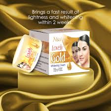 Nisa Lovely gold whitening cream