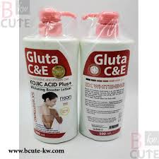 Gluta C&E Kogic Acid Plus+, 4X Whitening Lotion-500ml