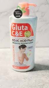 Gluta C&E Kogic Acid Plus+, 4X Whitening Lotion-500ml