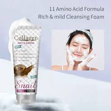 Snail Collagen Deep Cleaning Face Wash