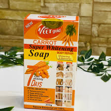 VEET GOLD Carrot Super Whitening Soap