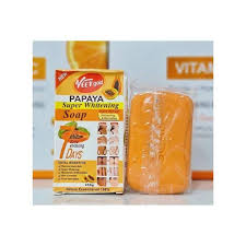 VEET GOLD Papaya Super Whitening Body Soap.