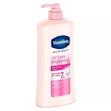 Vaseline Healthy Bright UV Extra Brightening Gluta Glow Body Lotion, Size 500ml