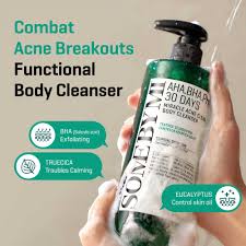 Some By Mi AHA BHA PHA Miracle Solution Acne Body Cleanser