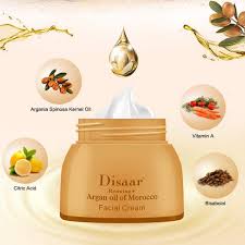 Disaar Renewing + Argan Oil Of Morocco Facial Cream - 50g