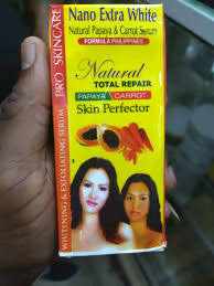 Nano extra white natural papaya & carrot serum