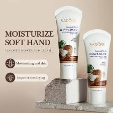 SADOER Coconut hand cream moisturize &soft and hydrating