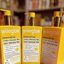 golden glow Intensive Half Cast 10 Days Brightening Milk with carrot oil,alpha Arbutin,Glutathione,tumeric