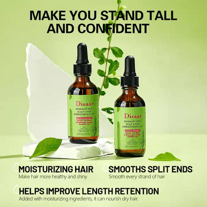 Disaar Rosemary Mint Scalp & Hair Strengthening Oil – 60ml