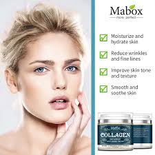 Mabox Collagen Day & Night Anti-Ageing Face Cream - 50ml