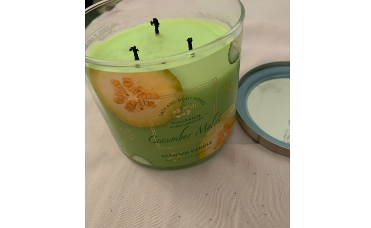 Bath & Body Works Cucumber Melon 3-Wick Candle