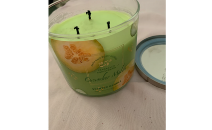 Bath & Body Works Cucumber Melon 3-Wick Candle