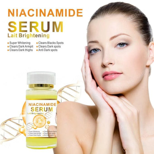 Dr. Meinaier Niacinamide Serum. Removes Dark Spots, Black Spots, Dark Thighs, Dark Armpit, Brightens, Moisturizes, Smooths, Softens, Evens the skin tone and Hydrates.