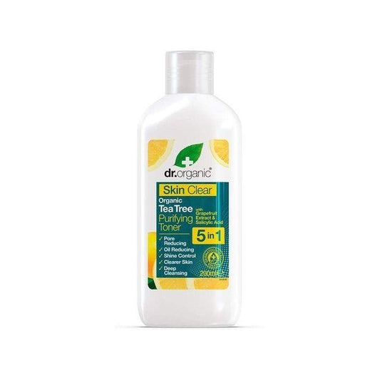 Dr. Organic Purifying Toner Organic Tea Tree Skin Clear Purifying Toner