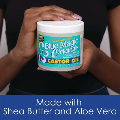 Blue Magic Original Castor Oil Hair & Scalp Conditioner