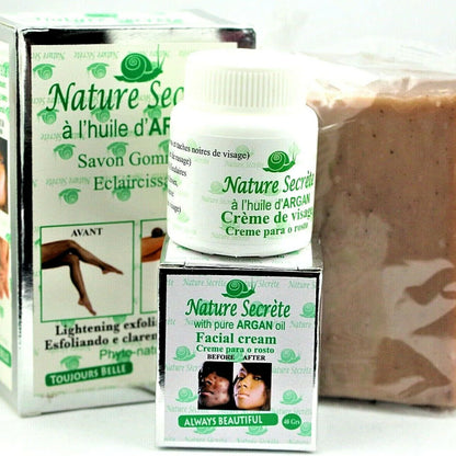 Nature Secret Facial Cream with Pure Argan Oil