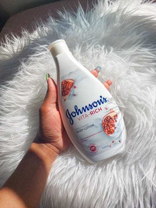 Johnson's Brightening Body Lotion With Pomegranate Flower Extract
