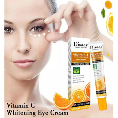 Disaar Vitamin C Whitening Eye Cream & Hyaluronic Acid (25 ml)