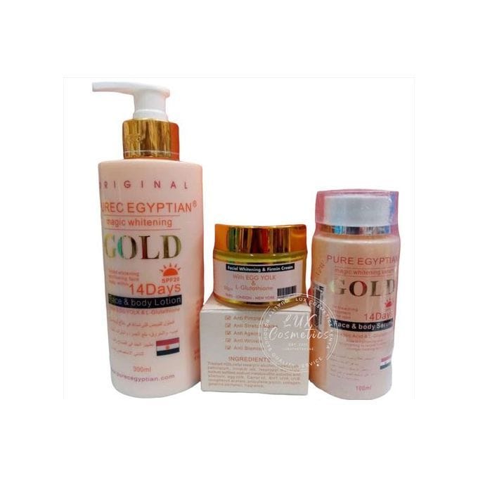 Egyptian Magic Purec Magic Gold Body Lotion, Serum And Face Cream
