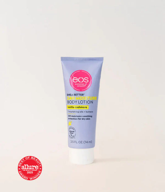 eos Shea Better Vanilla Cashmere Travel Body Lotion