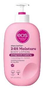 EOS Shea Better 24-Hour Moisture Body Lotion – Pomegranate Raspberry