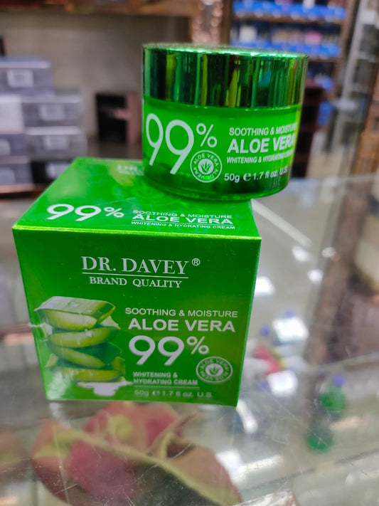 Dr. Davey Soothing & Moisture Aloe Vera Whitening & Hydrating Cream (50g)