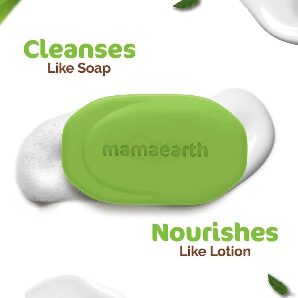 Mamaearth Neem Moisturizing Lotion Soap