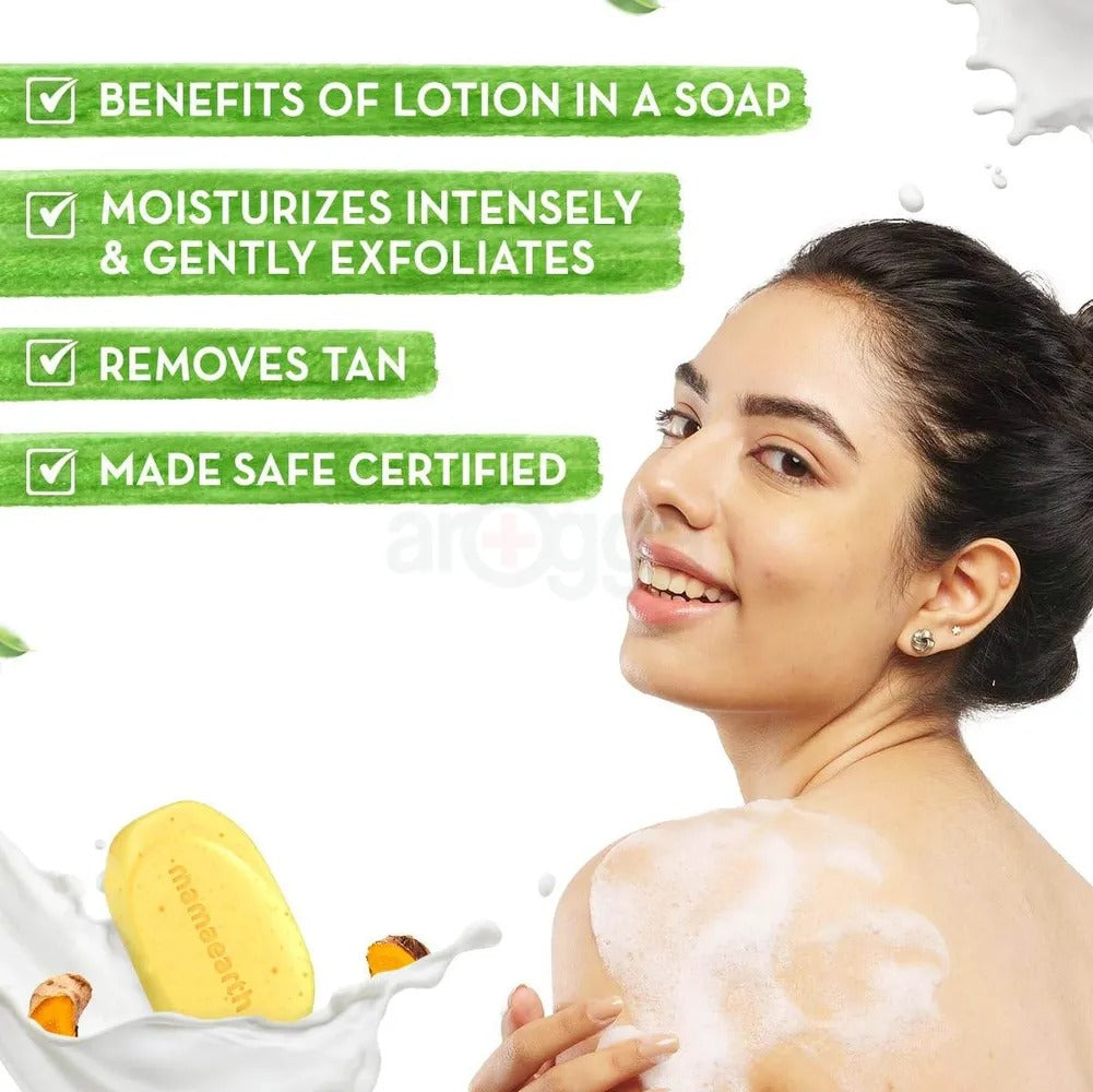 Mamaearth Ubtan Moisturizing Lotion Soap