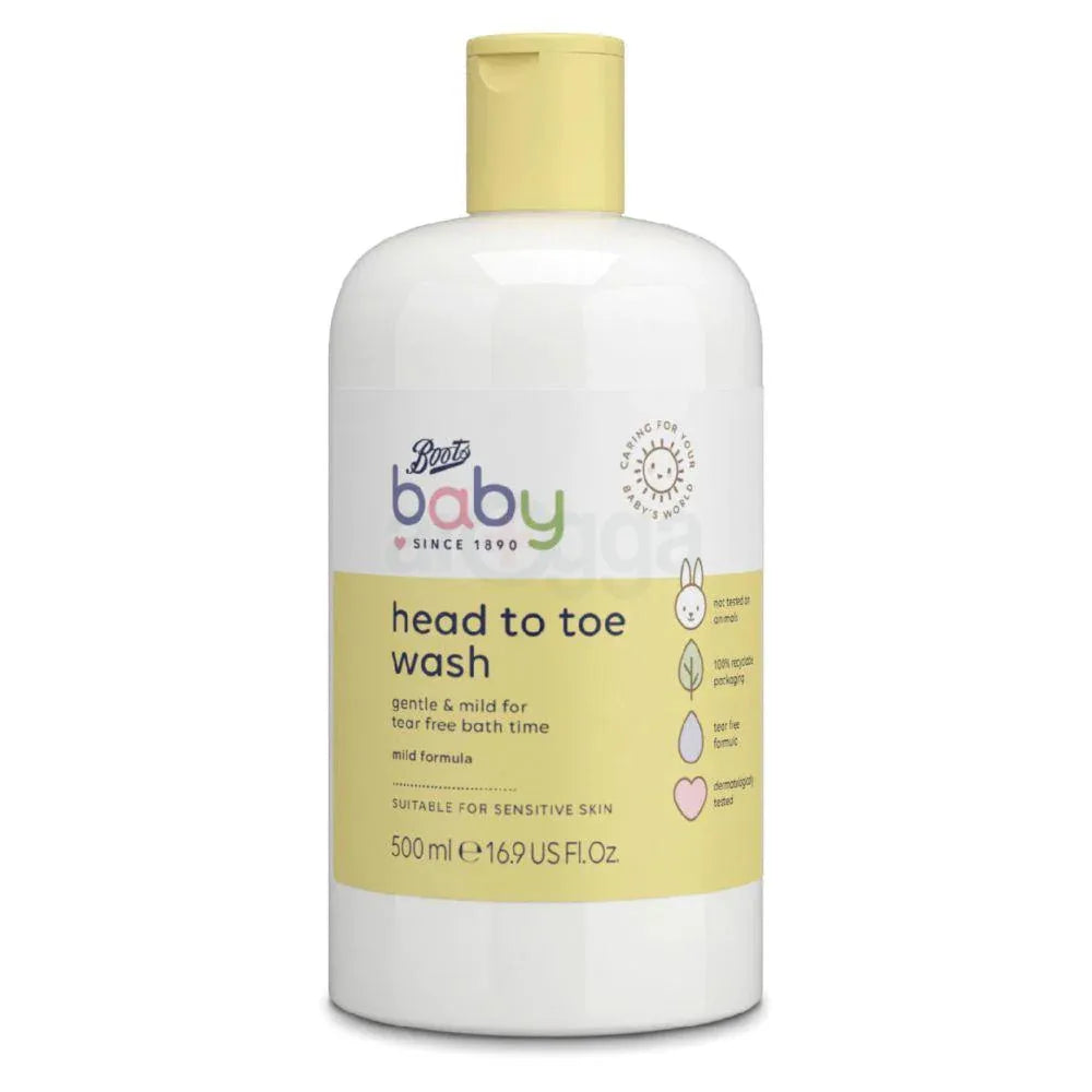 Boots Baby Head to Toe Wash 500ml