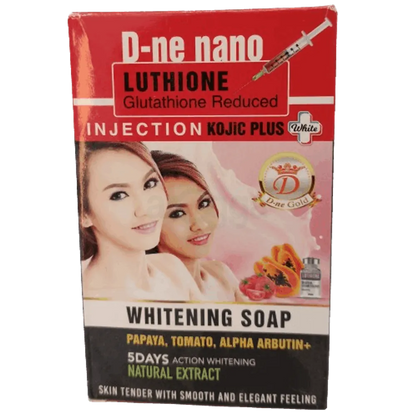 D-Ne Nano Luthione Glutathione Reduced Injection Kojic Plus Whitening Soap