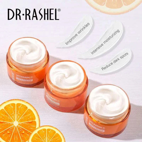 DR.RASHEL vitamin C niacinamide brightening & anti-aging face and neck day cream