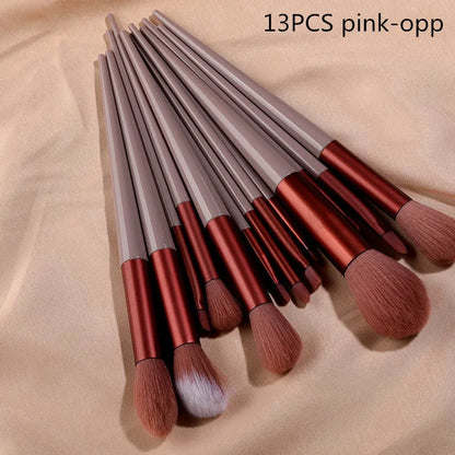 13-Piece Makeup Brush Set – Complete Face & Eye Essentials