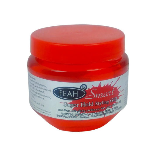 FEAH Smart Super Hold Hair Styling Gel with Pro‑Vitamin B5 (250 mL)