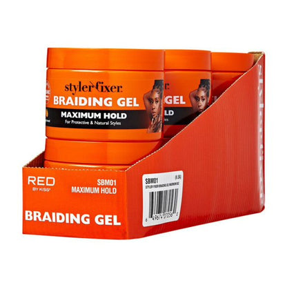 KISS Styler Fixer Braiding Gel – Maximum Hold